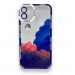 Чехол iPhone 11 (Full Camera/Небо Синий) Силикон Прозрачный 1.5mm#1872133