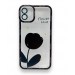 Чехол iPhone 11 (Full Camera/Тюльпан Черный) Силикон Прозрачный 1.5mm#1872091