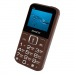Мобильный телефон Maxvi B200 Brown (2sim/2"/0,3МП/1400mAh)#1872630