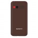 Мобильный телефон Maxvi B231 Brown (2,31"/1,3МП/1400mAh)#1872664