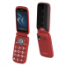 Мобильный телефон Maxvi E6 Red раскладушка (2,4"/1,3МП/1200mAh)#1872537