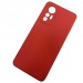 Чехол силиконовый Xiaomi 12 Lite Soft Touch красный#1921722