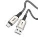 Кабель USB - micro USB Hoco X66 100см 2,4A (gray) (215756)#1895360