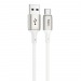 Кабель USB - Type-C Hoco X66 100см 3A (white) (215757)#1875258