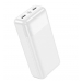 Внешний аккумулятор HOCO J72B 30000 mAh (Micro-USB/Type-C/2USB 2A/LED) белый#1875407