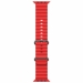 Ремешок для Apple Watch Series 42/44/45/49мм силиконовый красный#1881043