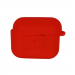 Чехол для Airpods 3 Silicone case, с карабином, красный#2061445