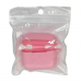 Чехол для Airpods 3 Silicone case, с карабином, розовый#2061443