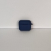 Чехол для Airpods 3 Silicone case, с карабином, темно-синий#1881082