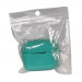Чехол для Airpods 3 Silicone case, с карабином,мятный#2061436