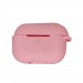 Чехол для Airpods Pro Silicone case, с карабином, розовый#1881293