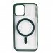 Чехол-накладка для iPhone 13 Magsafe, Forest Green/хаки, в упаковке#1880648