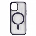Чехол-накладка для iPhone 14 Magsafe, Deep Purple/фиолетовый, в упаковке#2105634