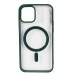 Чехол-накладка для iPhone 14 Pro Magsafe, Forest Green/хаки, в упаковке#1880642