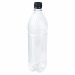 Бутылка ПЭТ 1,0л D28мм цилиндр/проз с крышкой 1/100шт#1879324