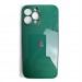 Чехол силикон-пластик iPhone 13 Pro Max глянец с логотипом темно-зеленый#2088566