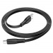 Кабель USB - Type-C Borofone BX85 "Auspicious" (3А, 100см) черный#1880075