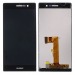 Дисплей для Huawei Ascend P7 в сборе с тачскрином Черный#150266