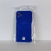 Чехол для iPhone 11 с отделением для карт Card Case синий#1886657