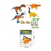 Набор "Динозавры" 8801-91 (4шт) в пакете, шт#1884719