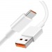 Кабель USB - Type-C для Xiaomi (6A, 120W, чип Turbo Charger) (тех.упак.) Белый - OR#2084691