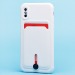 Чехол-накладка - SC304 с картхолдером для "Apple iPhone X/iPhone XS" (white) (218016)#1888973