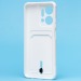 Чехол-накладка - SC304 с картхолдером для "Huawei Honor X7a" (white) (217941)#2097282