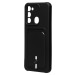 Чехол-накладка - SC304 с картхолдером для "Tecno Spark 8c/Spark Go (2022)" (black) (217982)#2099689