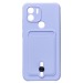 Чехол-накладка - SC304 с картхолдером для "Xiaomi Redmi A1+" (light violet) (217993)#1888965