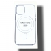 Чехол для iPhone 11 Pro Max Magsafe прозрачный, в упаковке#1897016