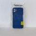 Чехол для iPhone 11 TPU with cloth синий#1886295