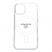 Чехол для iPhone 12 Pro Max Magsafe прозрачный, в упаковке#2029447