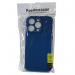 Чехол для iPhone 14 Pro TPU with cloth синий#2035400