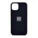 Чехол Silicone Case для iPhone14 черный#2092548