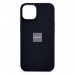 Чехол Silicone Case для iPhone14 черный#1918656