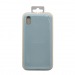 Чехол Silicone Case для iPhone X/XS светло-синий#2104895