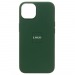 Чехол Silicone Case для iPhone14 зеленый#1918581