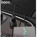 Адаптер автомобильный Hoco Z49 (2.4A/2USB/кабель Micro USB) черный#1891359