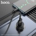 Адаптер автомобильный Hoco Z49A (18W/QC3.0/кабель Micro USB) черный#1891327
