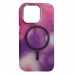 Чехол-накладка Rainbow Magnetic для iPhone 14 Pro фиолетовый#1891674