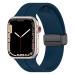 Ремешок - ApW29 Apple Watch 38/40/41мм силикон на магните (dark blue) (218429)#2004425