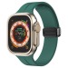 Ремешок - ApW29 Apple Watch 38/40/41мм силикон на магните (pine green) (218435)#2004428