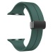 Ремешок - ApW29 Apple Watch 38/40/41мм силикон на магните (pine green) (218435)#2004429