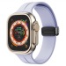 Ремешок - ApW29 Apple Watch 42/44/45мм силикон на магните (light violet) (218417)#1963897
