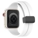 Ремешок - ApW29 Apple Watch 42/44/45мм силикон на магните (white) (218405)#2004453