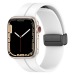 Ремешок - ApW29 Apple Watch 38/40/41мм силикон на магните (white) (218421)#2004455