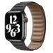 Ремешок - ApW31 Apple Watch 38/40/41мм экокожа на магните (black) (218822)#2004049