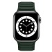 Ремешок - ApW31 Apple Watch 38/40/41мм экокожа на магните (green) (218821)#1945755