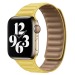 Ремешок - ApW31 Apple Watch 42/44/45/49 mm экокожа на магните (yellow) (218812)#1942049