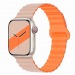 Ремешок - ApW32 Apple Watch 38/40/41мм силикон на магните (sand pink/orange) (218890)#1945962